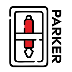 Logoga mehaaniline harilik pliiats parker jotter stainless steel pencil