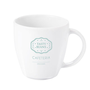 Cups and mugs with logo