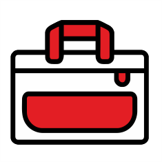 document bag amanta with logo