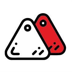 keyring reflective animals with logo