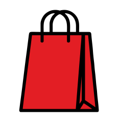 gift bag luxbag with logo