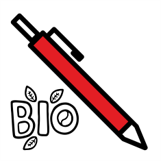 ballpoint pen artel with logo