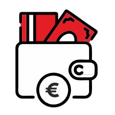 business card holder epsom with logo