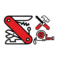 bicycle repair set 17-piece with logo