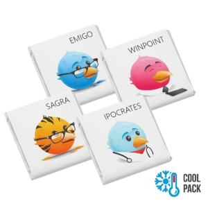 Logoga šokolaadid